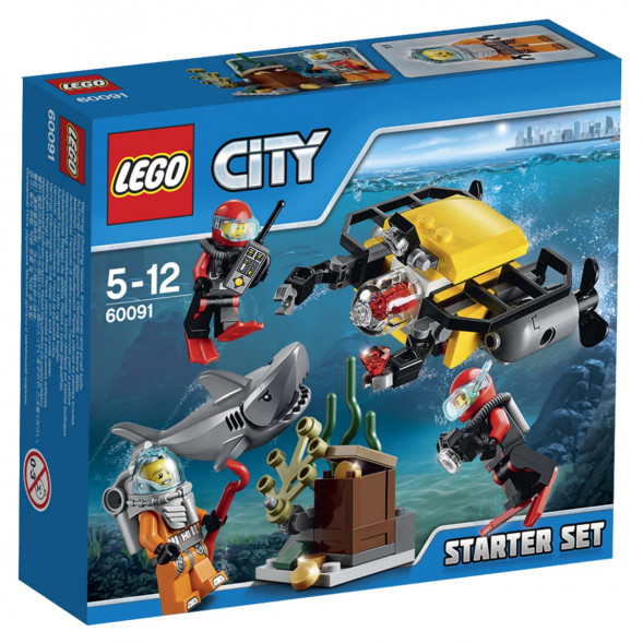 Конструктор LEGO City Deep Sea Explorers 60091 Исследование морских глубин в Великом Новгороде