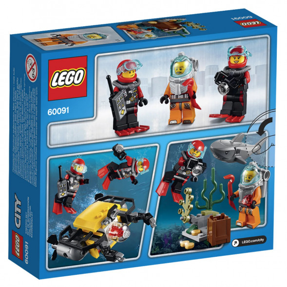 Конструктор LEGO City Deep Sea Explorers 60091 Исследование морских глубин в Великом Новгороде