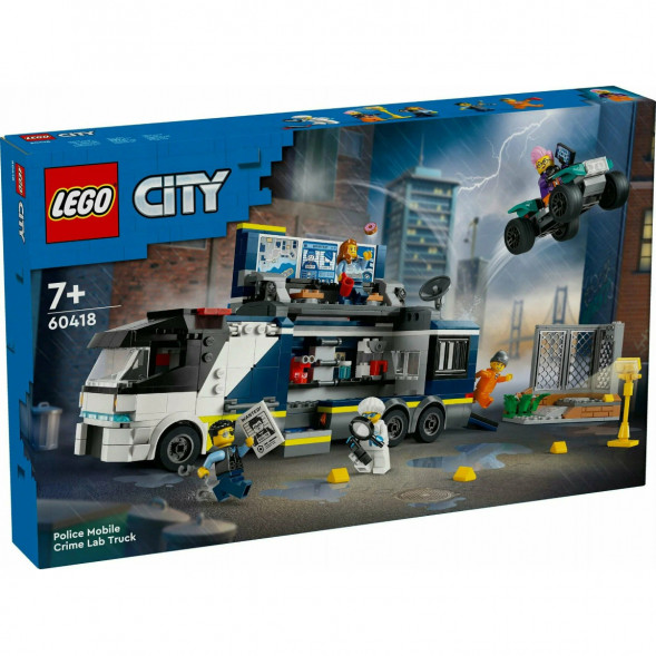 Конструктор LEGO City 60418 Полицейский грузовик криминалистической лаборатории в Великом Новгороде