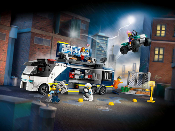 Конструктор LEGO City 60418 Полицейский грузовик криминалистической лаборатории в Великом Новгороде