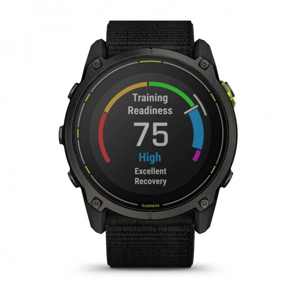 Умные часы Garmin Enduro 3 51mm Black с нейлоновым ремешком UltraFit 010-02751-01 в Великом Новгороде