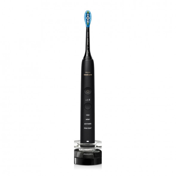 Набор из 2 электрических зубных щеток Philips Sonicare DiamondClean 9000 HX9914/54, чёрный в Великом Новгороде