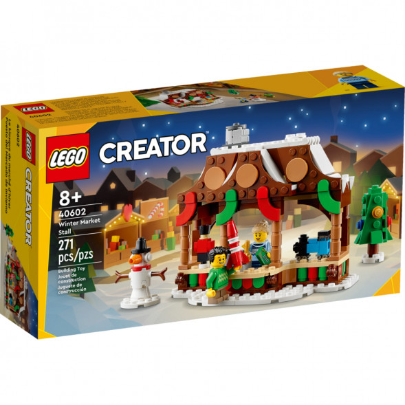 Конструктор LEGO Creator 40602 Зимний рынок в Великом Новгороде