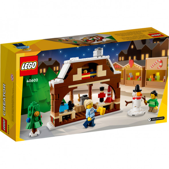 Конструктор LEGO Creator 40602 Зимний рынок в Великом Новгороде