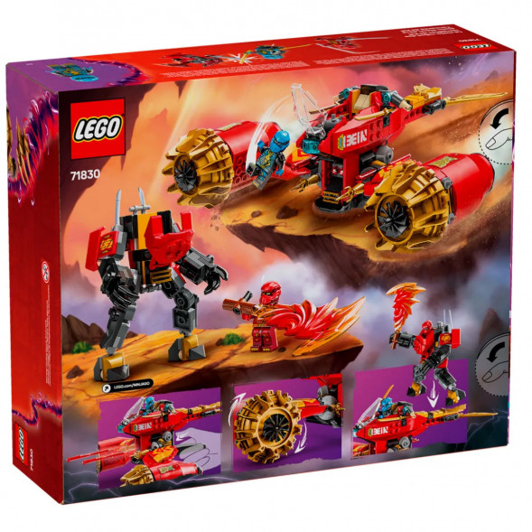 Конструктор LEGO Ninjago 71830 Боевой робот Кая «Всадник бури» в Великом Новгороде