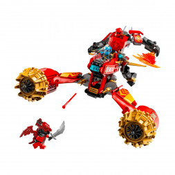 Конструктор LEGO Ninjago 71830 Боевой робот Кая «Всадник бури»
