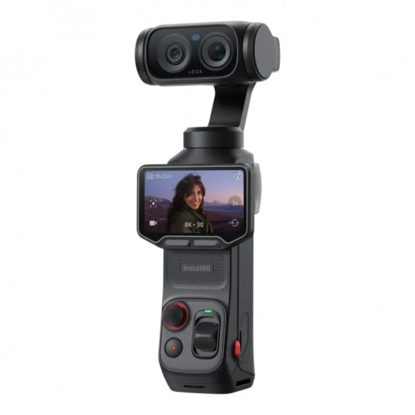 Экшн-камера Insta360 Luna Ultra Fill Light Bundle, Cosmic Black в Великом Новгороде