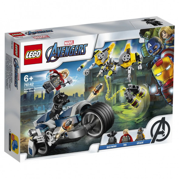 Конструктор LEGO Super Heroes 76142 Мстители Атака на спортбайке в Великом Новгороде
