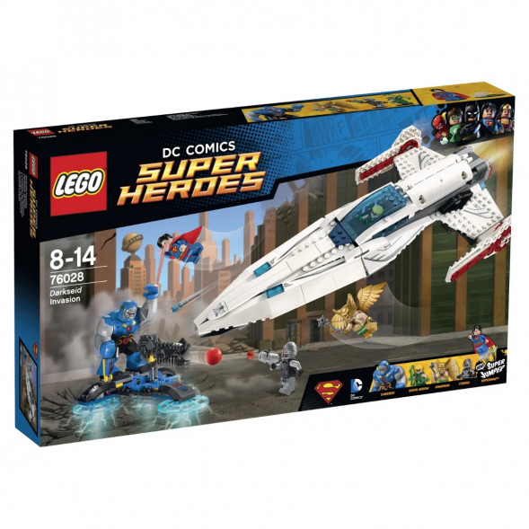 Конструктор LEGO Super Heroes 76028 Вторжение Дарксайда в Великом Новгороде