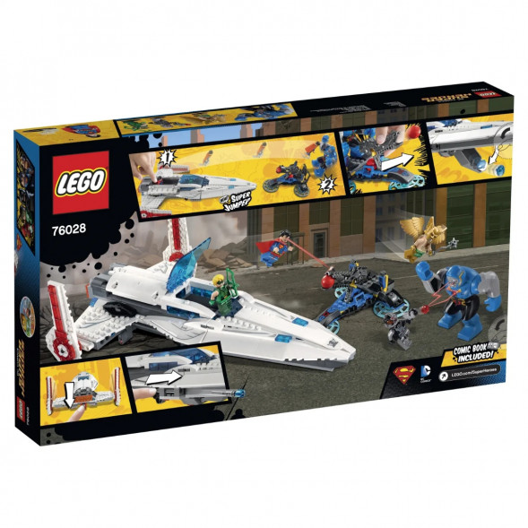 Конструктор LEGO Super Heroes 76028 Вторжение Дарксайда в Великом Новгороде