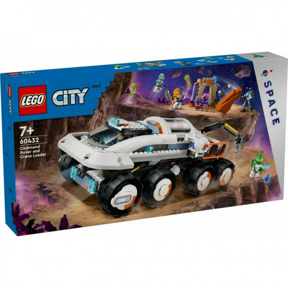 Конструктор LEGO City 60432 Командный вездеход и кран-погрузчик в Великом Новгороде