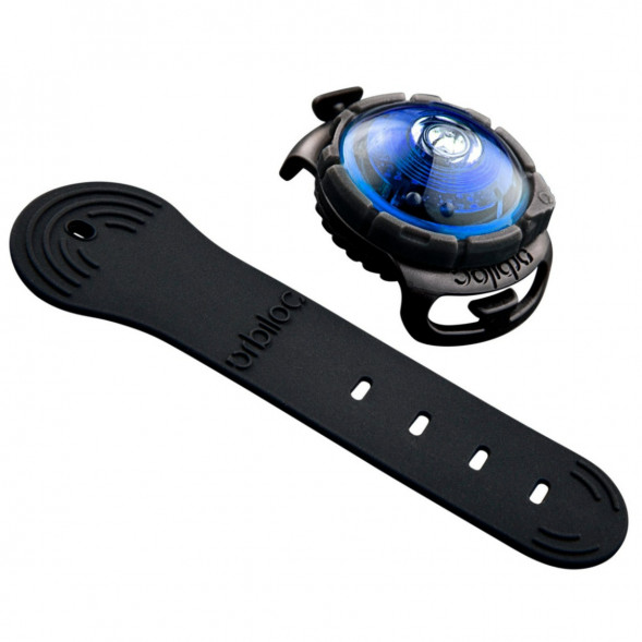 Фонарь для собак Orbiloc Dog Dual Signal Colours, синий в Великом Новгороде