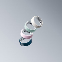 Умное кольцо Oura Ring 4 Ceramic (размер 6), Розовый/Petal
