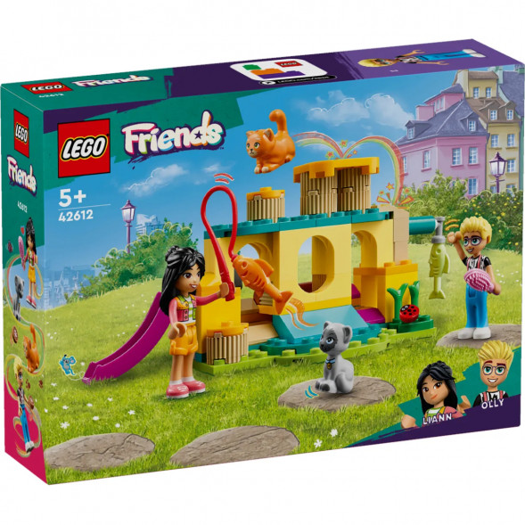Конструктор LEGO Friends 42612 Приключение на игровой площадке для кошек в Великом Новгороде