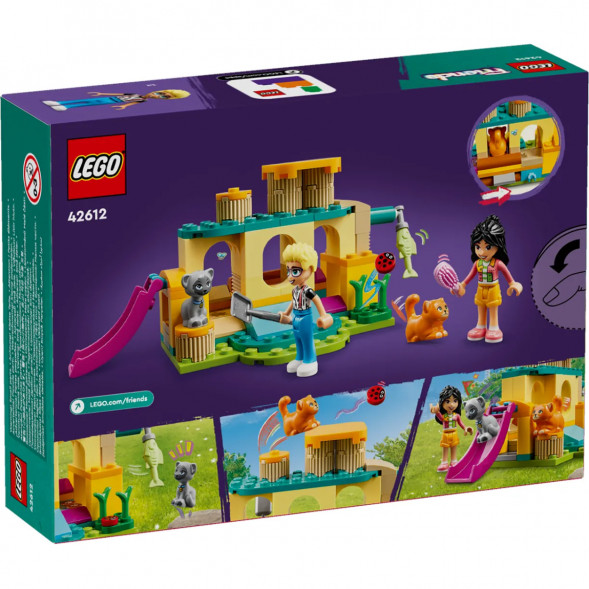 Конструктор LEGO Friends 42612 Приключение на игровой площадке для кошек в Великом Новгороде