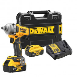 Гайковерт DEWALT DCF892M2T с 2 АКБ 4 Ач и ЗУ, в кейсе TSTAK