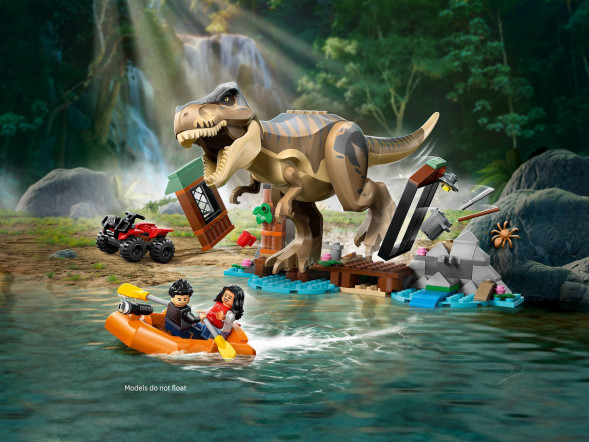 Конструктор LEGO Jurassic World 76975 Побег по реке от ти-рекса в Великом Новгороде