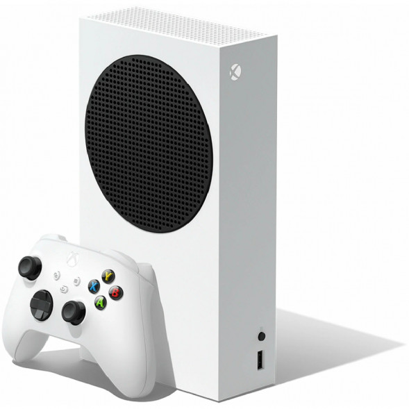 Игровая приставка Microsoft Xbox Series S 512 ГБ SSD RU, белый/черный в Великом Новгороде