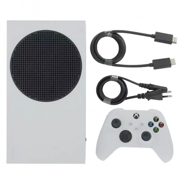 Игровая приставка Microsoft Xbox Series S 512 ГБ SSD RU, белый/черный в Великом Новгороде