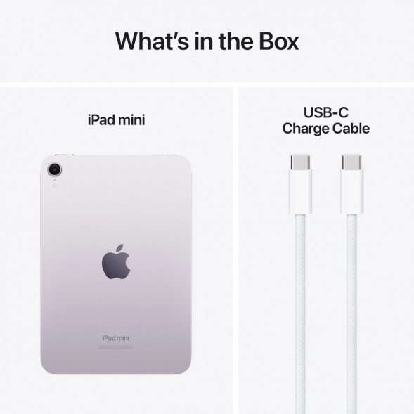 Планшет Apple iPad Mini (2024) Wi-Fi 128GB, Фиолетовый в Великом Новгороде