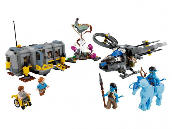 Конструктор LEGO Avatar 75573 Парящие горы: Зона 26 и RDA в Великом Новгороде
