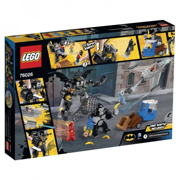 Конструктор LEGO Super Heroes 76026 Горилла Гродд сходит с ума в Великом Новгороде