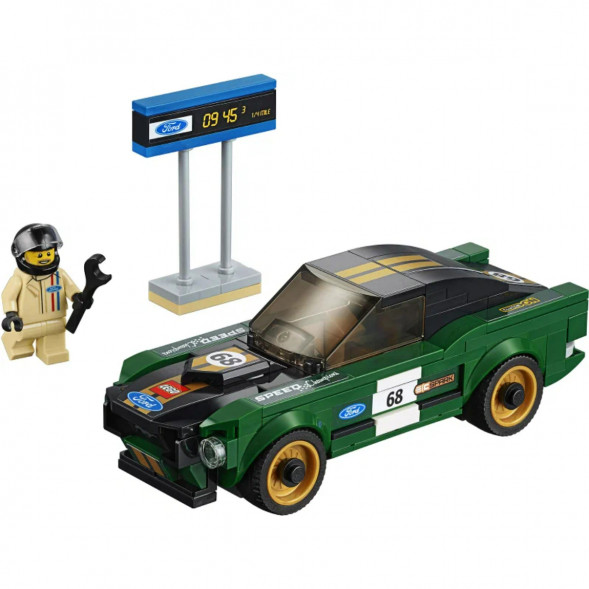 Конструктор LEGO Speed Champions 75884 1968 Ford Mustang Fastback в Великом Новгороде