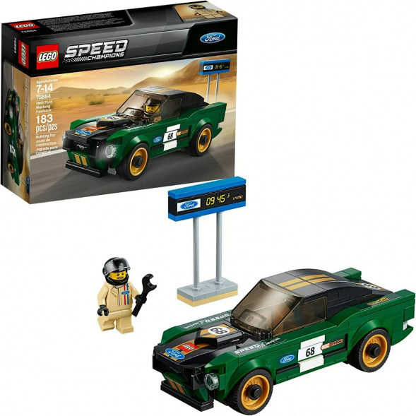 Конструктор LEGO Speed Champions 75884 1968 Ford Mustang Fastback в Великом Новгороде
