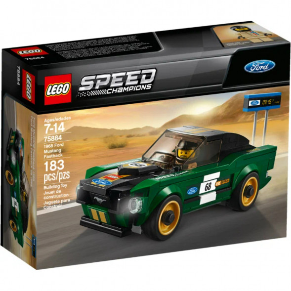 Конструктор LEGO Speed Champions 75884 1968 Ford Mustang Fastback в Великом Новгороде