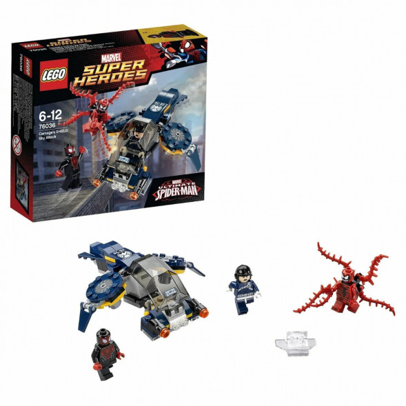 Конструктор LEGO Super Heroes 76036 Воздушная атака Карнажа в Великом Новгороде