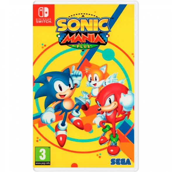 Игра Sonic Mania Plus [Nintendo Switch, английская версия] в Великом Новгороде