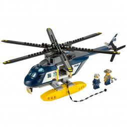 Конструктор LEGO City 60067 Погоня на полицейском вертолёте