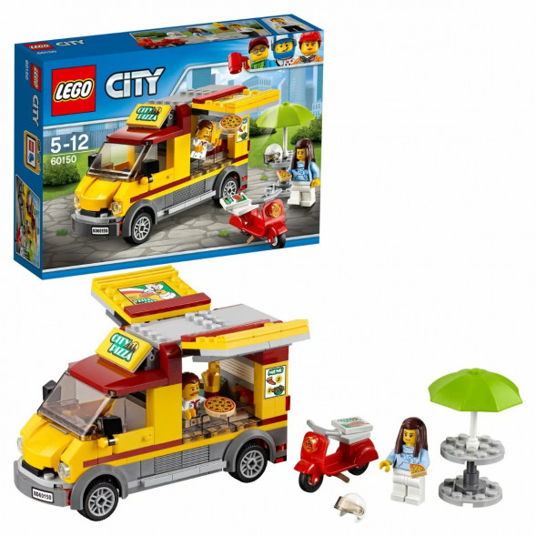 Конструктор LEGO City Great Vehicles 60150 Фургон-пиццерия в Великом Новгороде