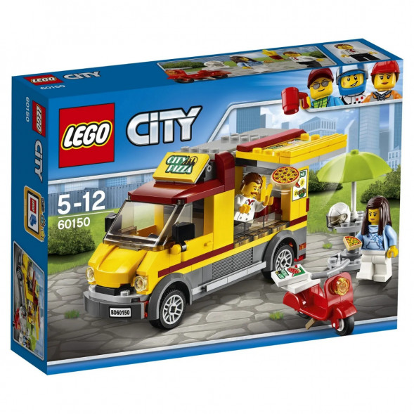 Конструктор LEGO City Great Vehicles 60150 Фургон-пиццерия в Великом Новгороде