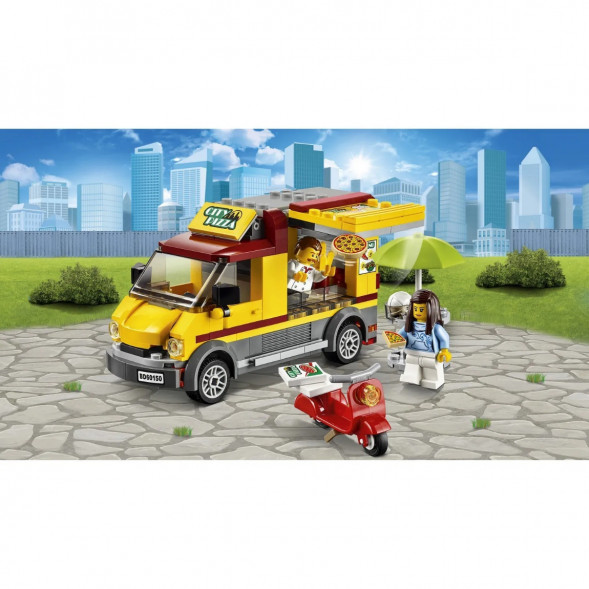 Конструктор LEGO City Great Vehicles 60150 Фургон-пиццерия в Великом Новгороде