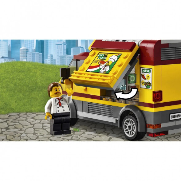 Конструктор LEGO City Great Vehicles 60150 Фургон-пиццерия в Великом Новгороде