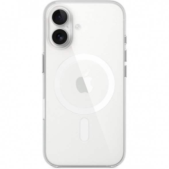 Чехол Apple Clear Case with MagSafe для iPhone 16 Plus, прозрачный (MA7D4ZM/A) в Великом Новгороде