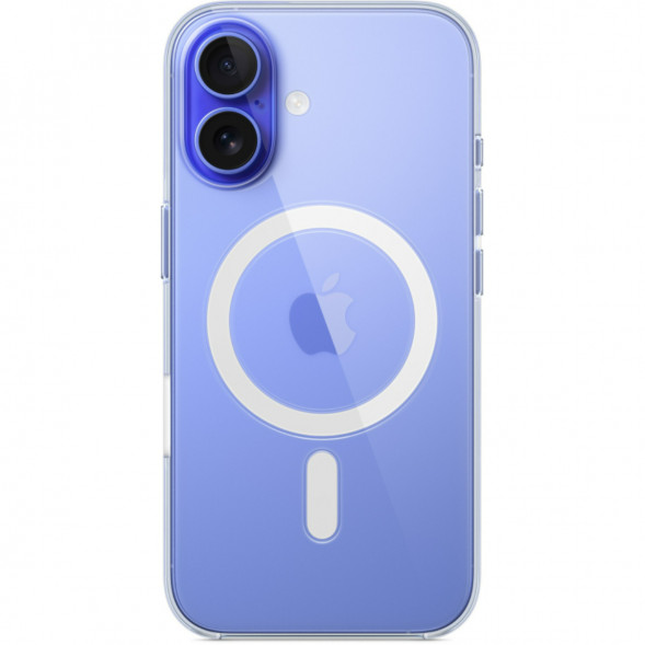 Чехол Apple Clear Case with MagSafe для iPhone 16 Plus, прозрачный (MA7D4ZM/A) в Великом Новгороде