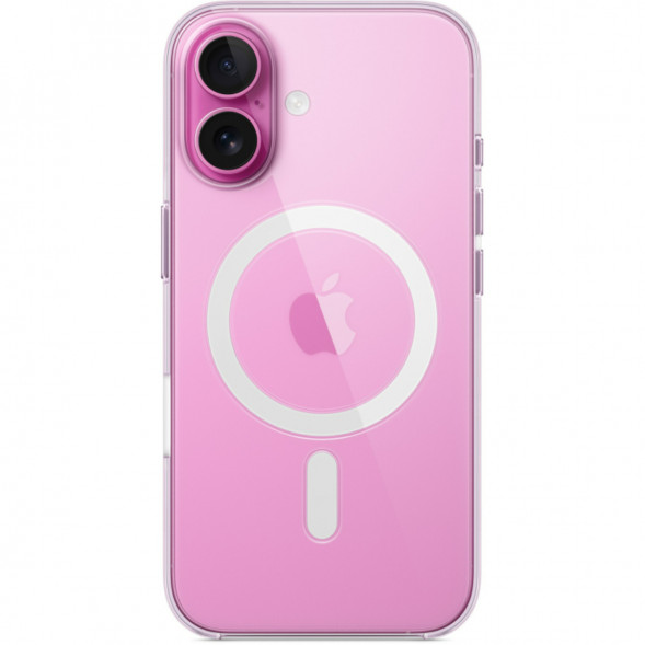 Чехол Apple Clear Case with MagSafe для iPhone 16 Plus, прозрачный (MA7D4ZM/A) в Великом Новгороде