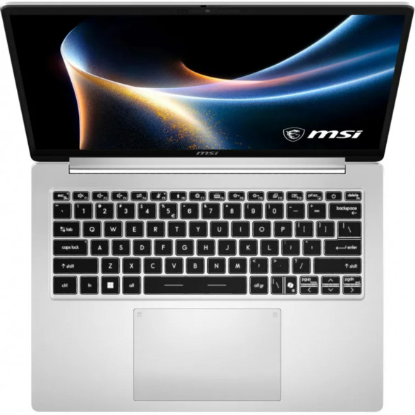 Ноутбук MSI Modern 14S AI+ G3MG-010XRU (14&amp;quot;, OLED, Intel Core Ultra 7 355 2.3ГГц, 8 ядер, 16ГБ DDR5, 512ГБ SSD, Intel Graphics, без ОС), серебристый в Великом Новгороде