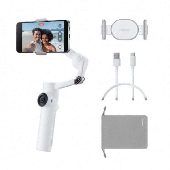 Cтабилизатор Insta360 Flow 2 Standard Bundle, Summit White в Великом Новгороде