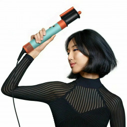 Cтайлер Dyson Airwrap i.d. Straight+Wavy HS08, Ceramic Patina/Topaz Orange