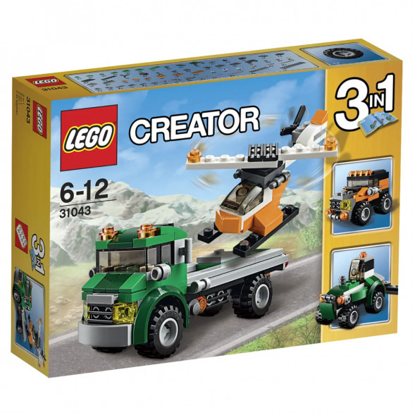 Конструктор LEGO Creator 31043 Перевозчик вертолета в Великом Новгороде