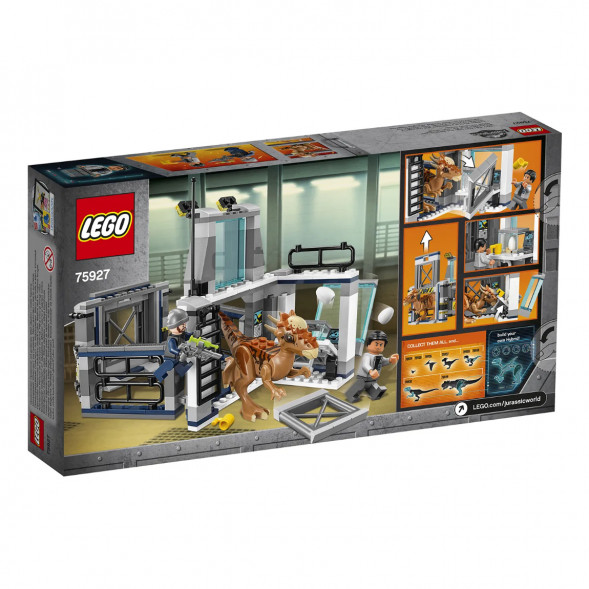 Конструктор LEGO Jurassic World 75927 Побег стигимолоха из лаборатории в Великом Новгороде