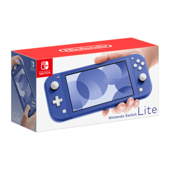 Игровая приставка Nintendo Switch Lite 32 ГБ, синий в Великом Новгороде
