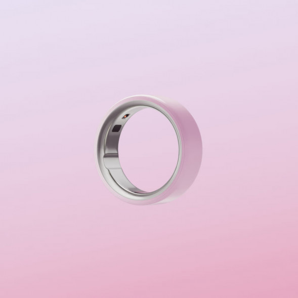 Умное кольцо Oura Ring 4 Ceramic (размер 8), Розовый/Petal в Великом Новгороде