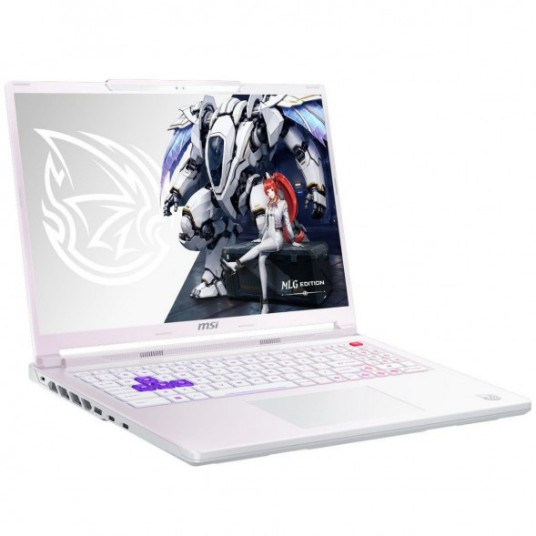 Ноутбук MSI Crosshair A16 HX MLG Edition E8WFK-090XRUY (16&amp;quot;, IPS, AMD Ryzen 9 8940HX 2.4ГГц, 16 ядер, 16ГБ DDR5, 1ТБ SSD, NVIDIA GeForce RTX 5060 - 8 ГБ, без ОС), белый в Великом Новгороде
