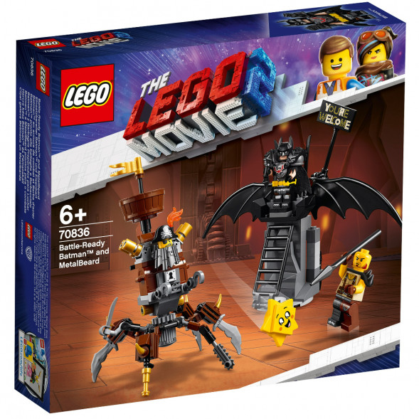 Конструктор LEGO Movie 70836 Боевой Бэтмен и Железная борода  в Великом Новгороде