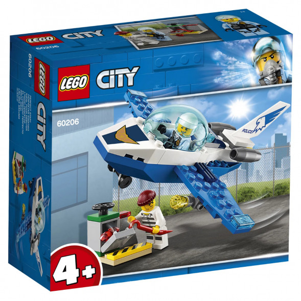 Конструктор LEGO City Police 60206 Воздушная полиция: патрульный самолет в Великом Новгороде