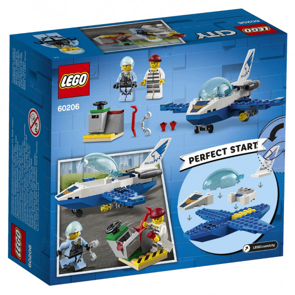 Конструктор LEGO City Police 60206 Воздушная полиция: патрульный самолет в Великом Новгороде